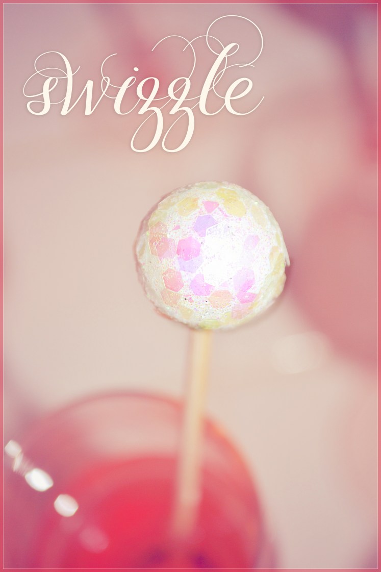 New Year's swizzle stick