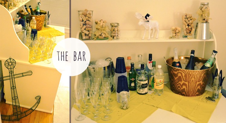 stocked bar