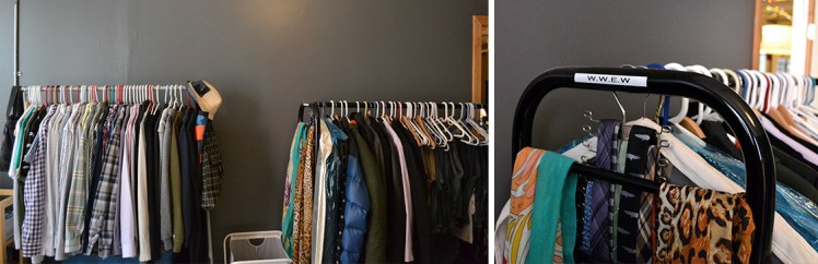 clothing racks
