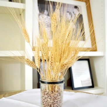 wheat centerpiece