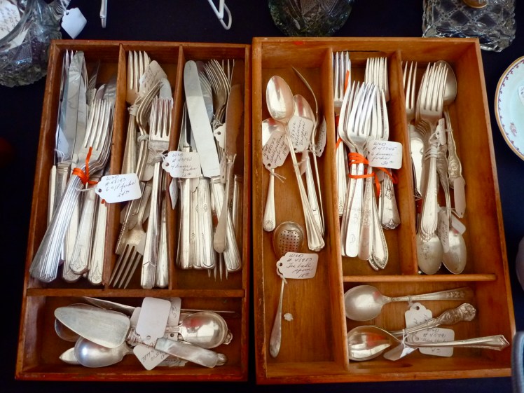antique flatware