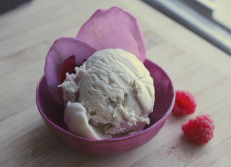 cucumber rose ice cream