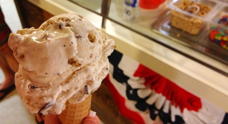 ice cream at Far Far's