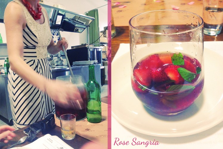 Formaggio rose sangria