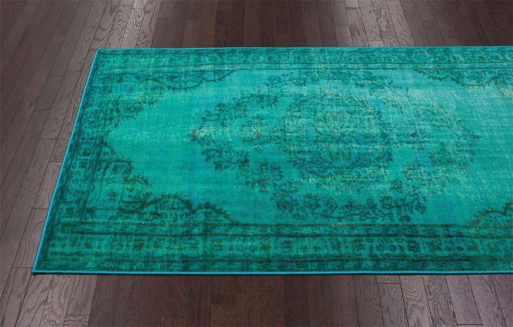 overdyed rug