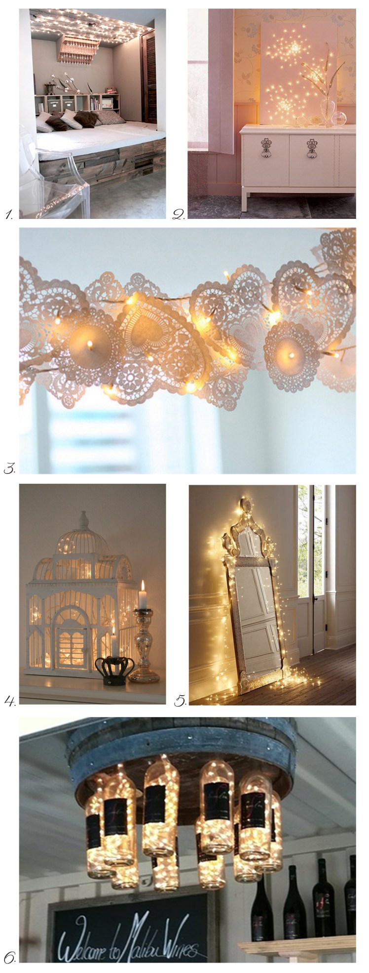 Christmas light decor