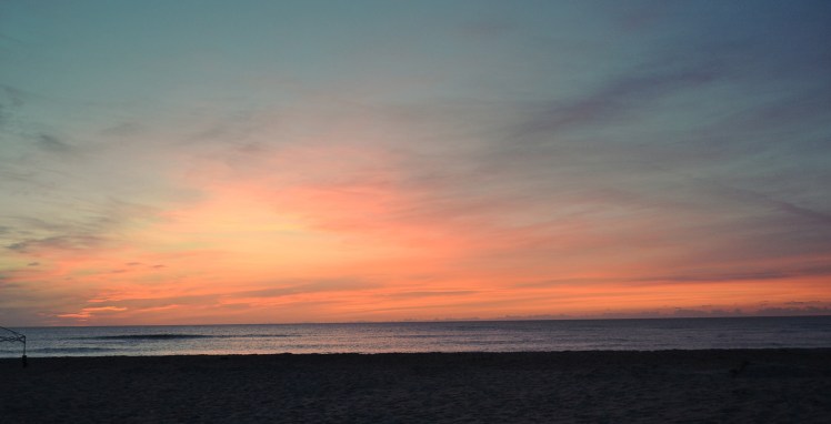 sunrise in the Outer Banks