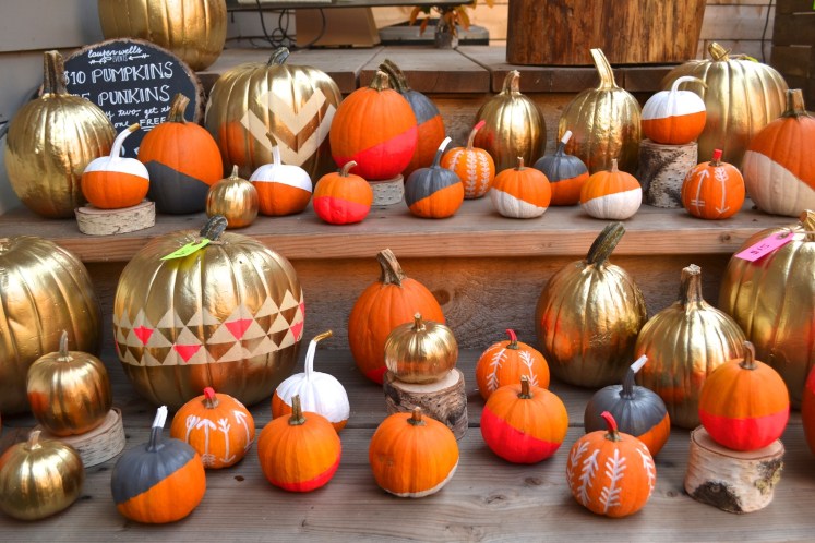 painted pumpkins