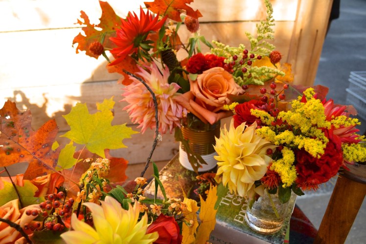 fall bouquets from boston pollen