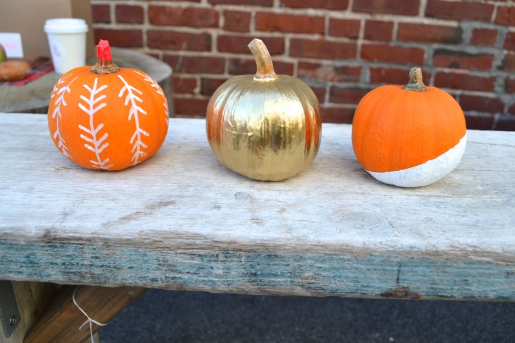 painted pumpkins