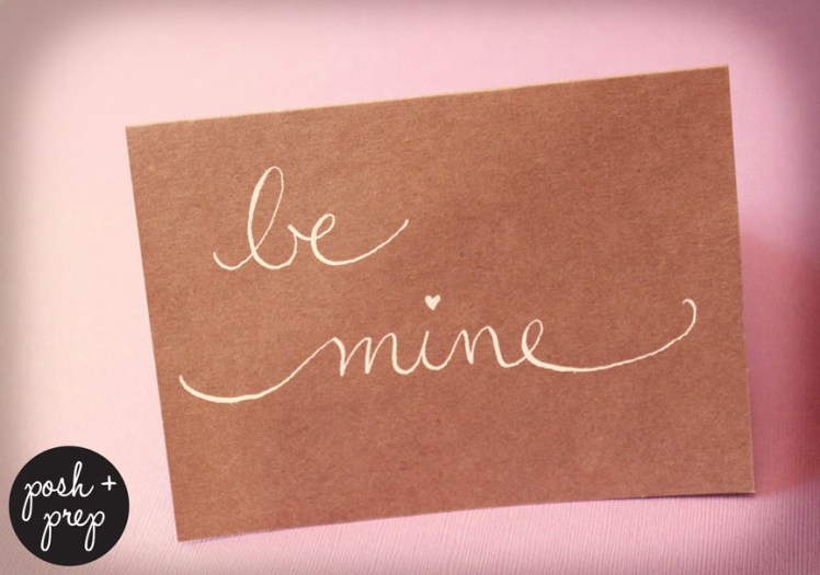 posh + prep Valentine