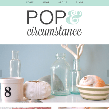 Pop & Circumstance homepage