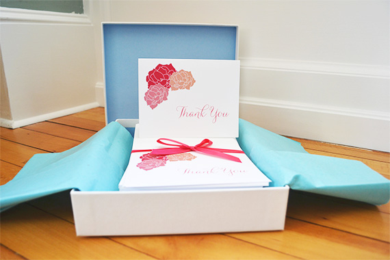 custom Thank You note