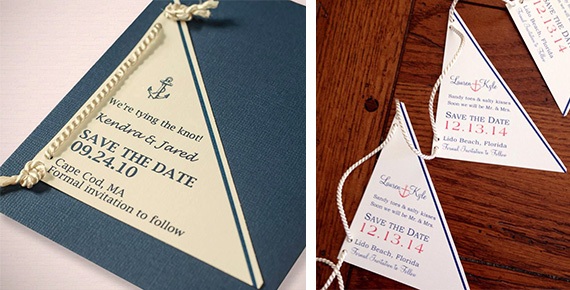 Nautical save the dates