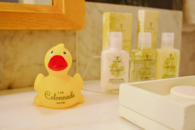 Colette at the Colonnade